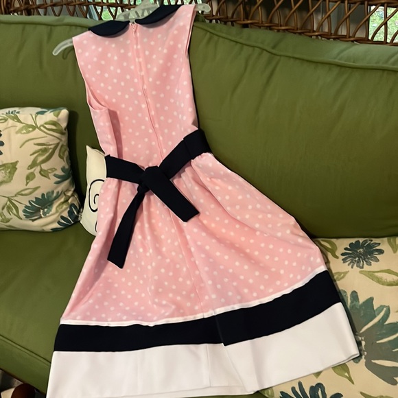 Bonnie Jean Dress pink and navy - Picture 6 of 6